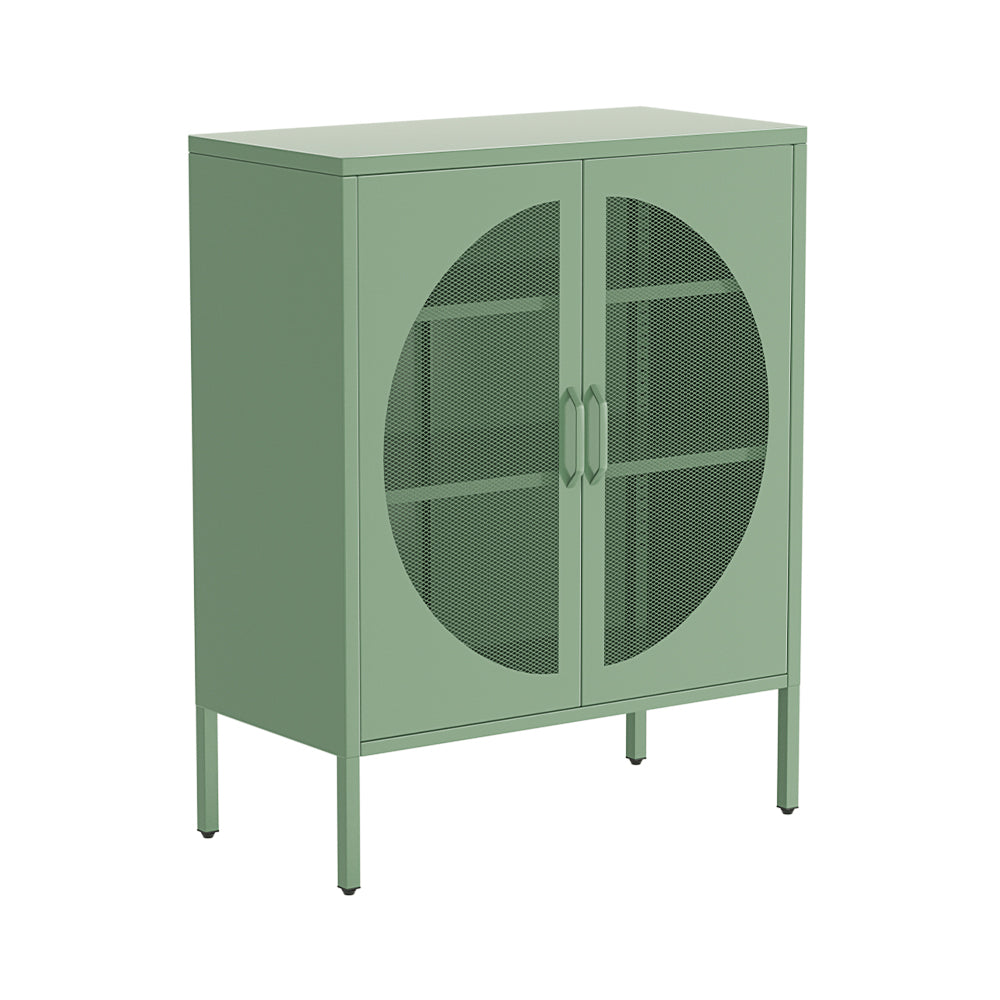 ArtissIn Buffet Sideboard Metal Cabinet - ELSA Green