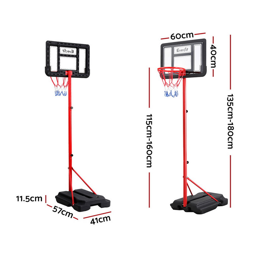 Kids Basketball Hoop Stand System 1.6M Portable