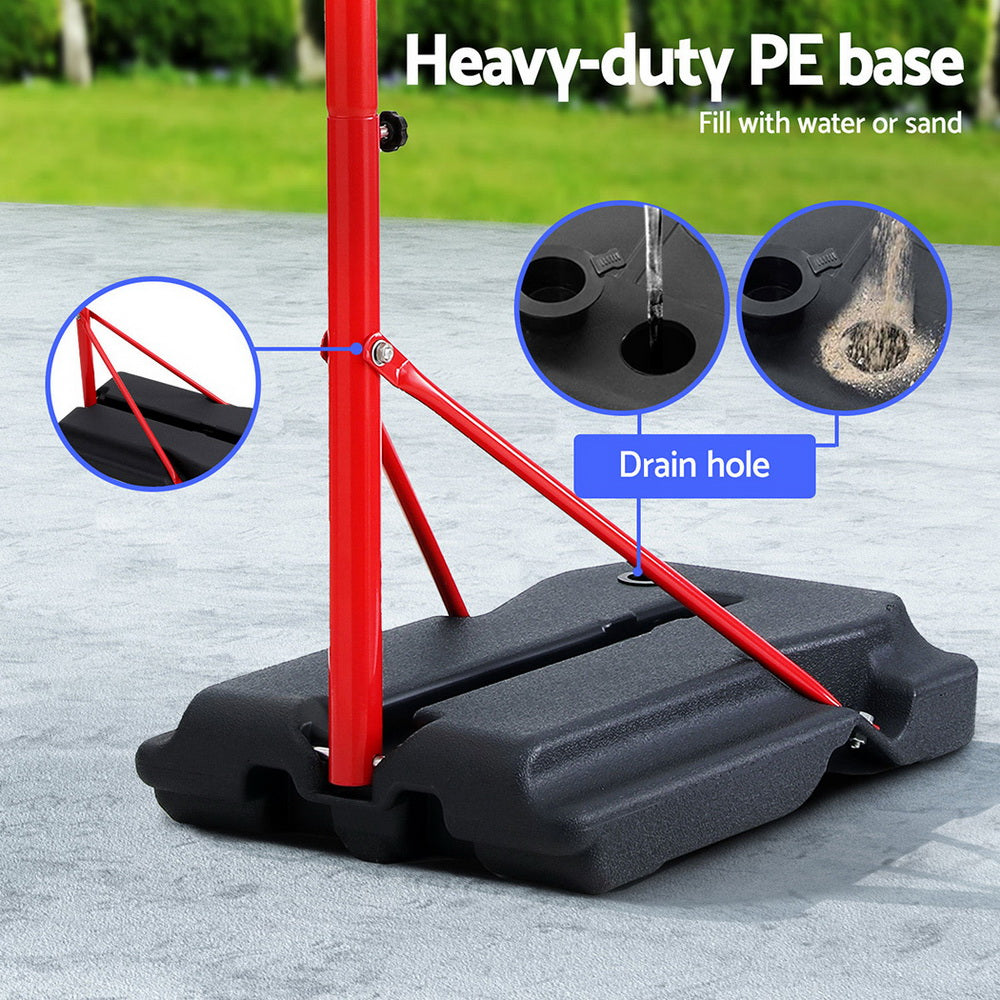 Kids Basketball Hoop Stand System 1.6M Portable