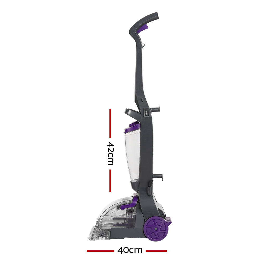 Carpet Washer Handheld Vacuum Cleaner Sweeper Wet Twin Water Tank 800W