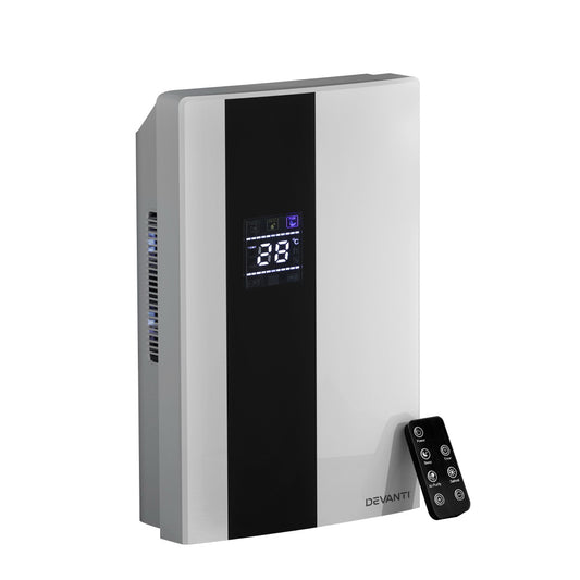 Devanti 2L Dehumidifier Air Purifier White