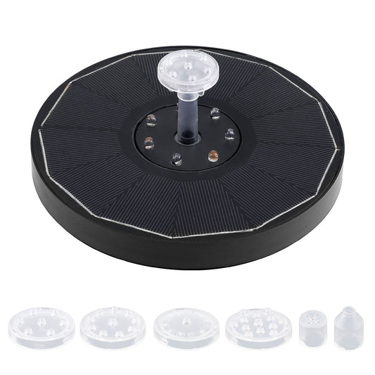 Gardeon Floating Solar Pond Water Fountain Pump Outdoor Fountains LED Light