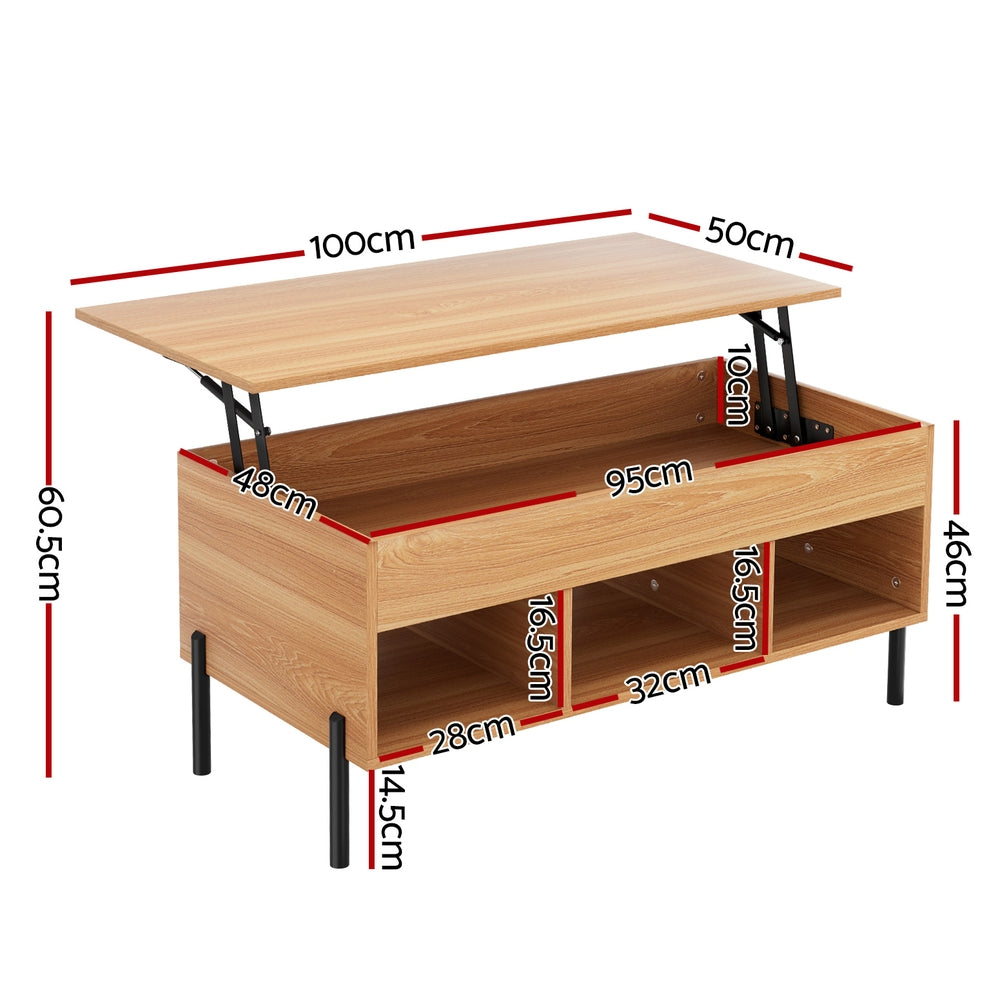 Coffee Table Lift-top Oak