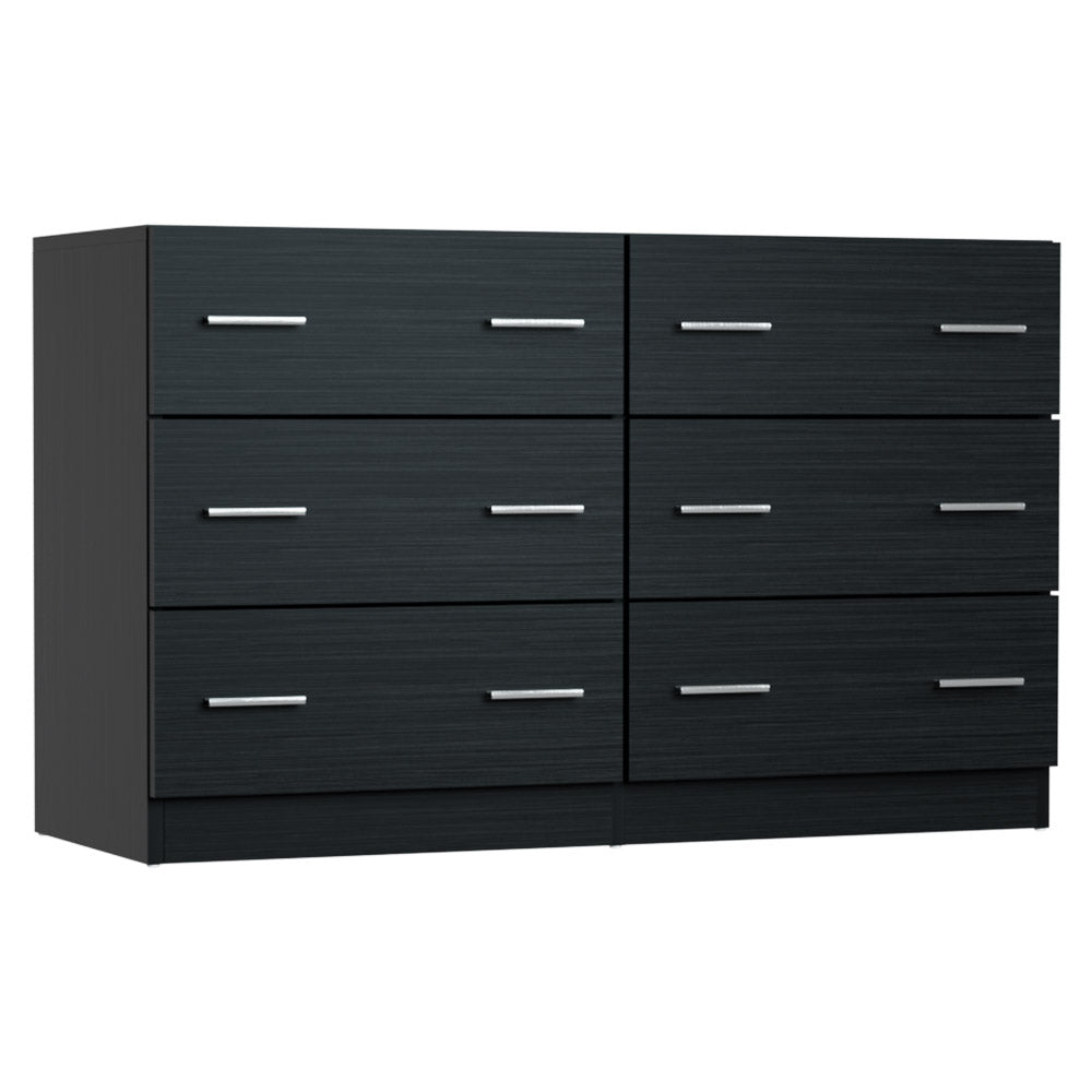 Artiss 6 Chest of Drawers - VEDA Black