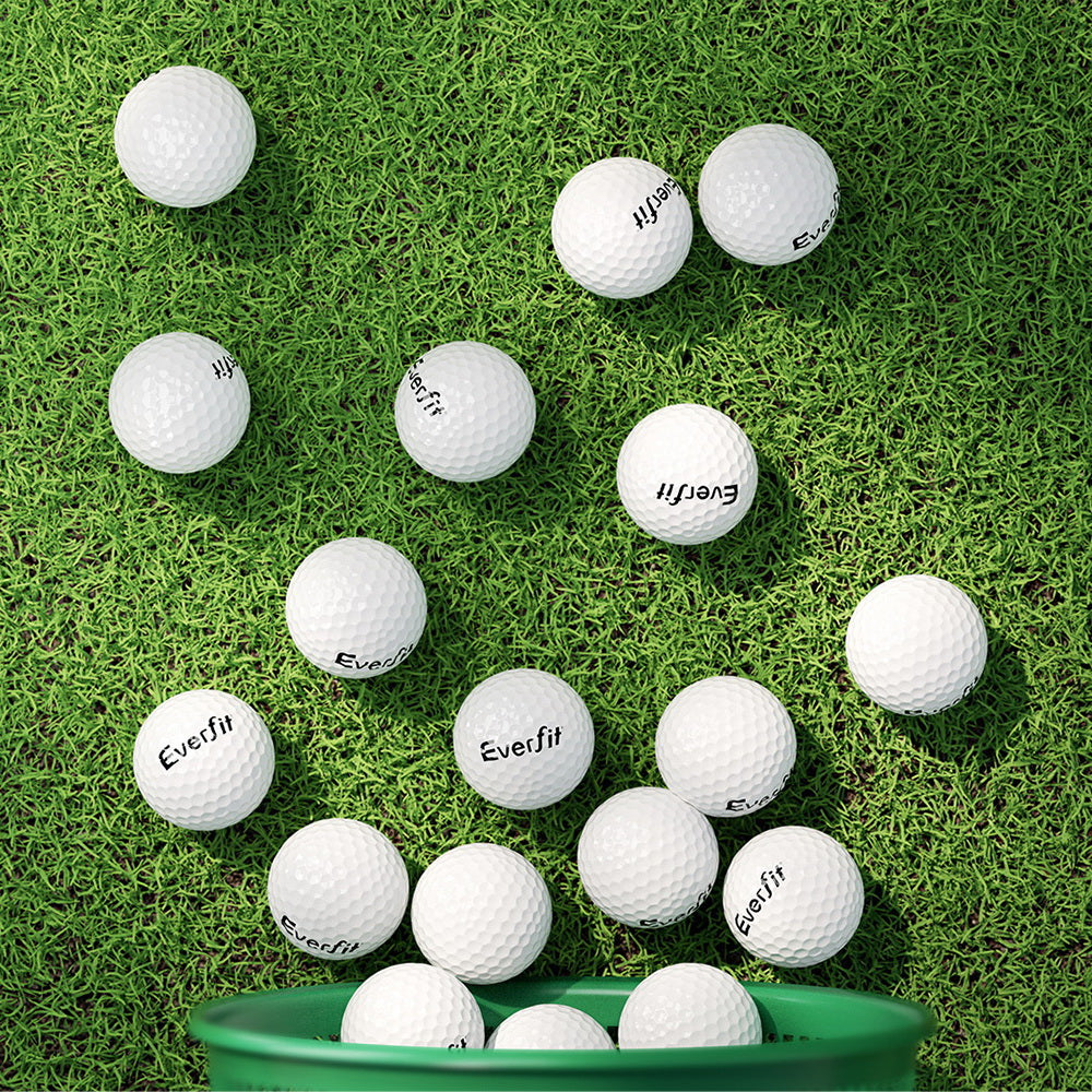 HomeMyGarden 12Pcs Golf Ball Set Reusable Distance Golf Balls Practice Training