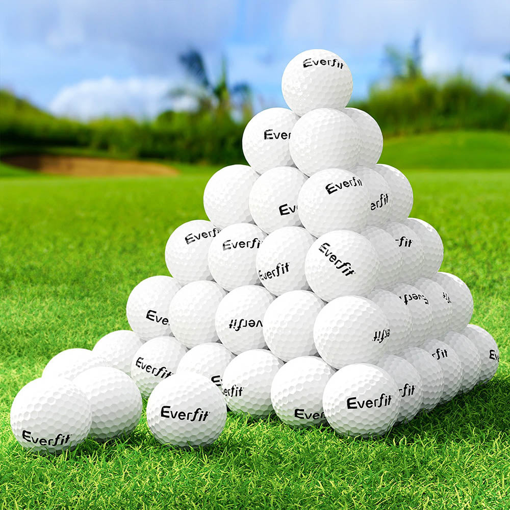 HomeMyGarden 60pcs Golf Ball Set Reusable Distance Golf Balls Practice Training