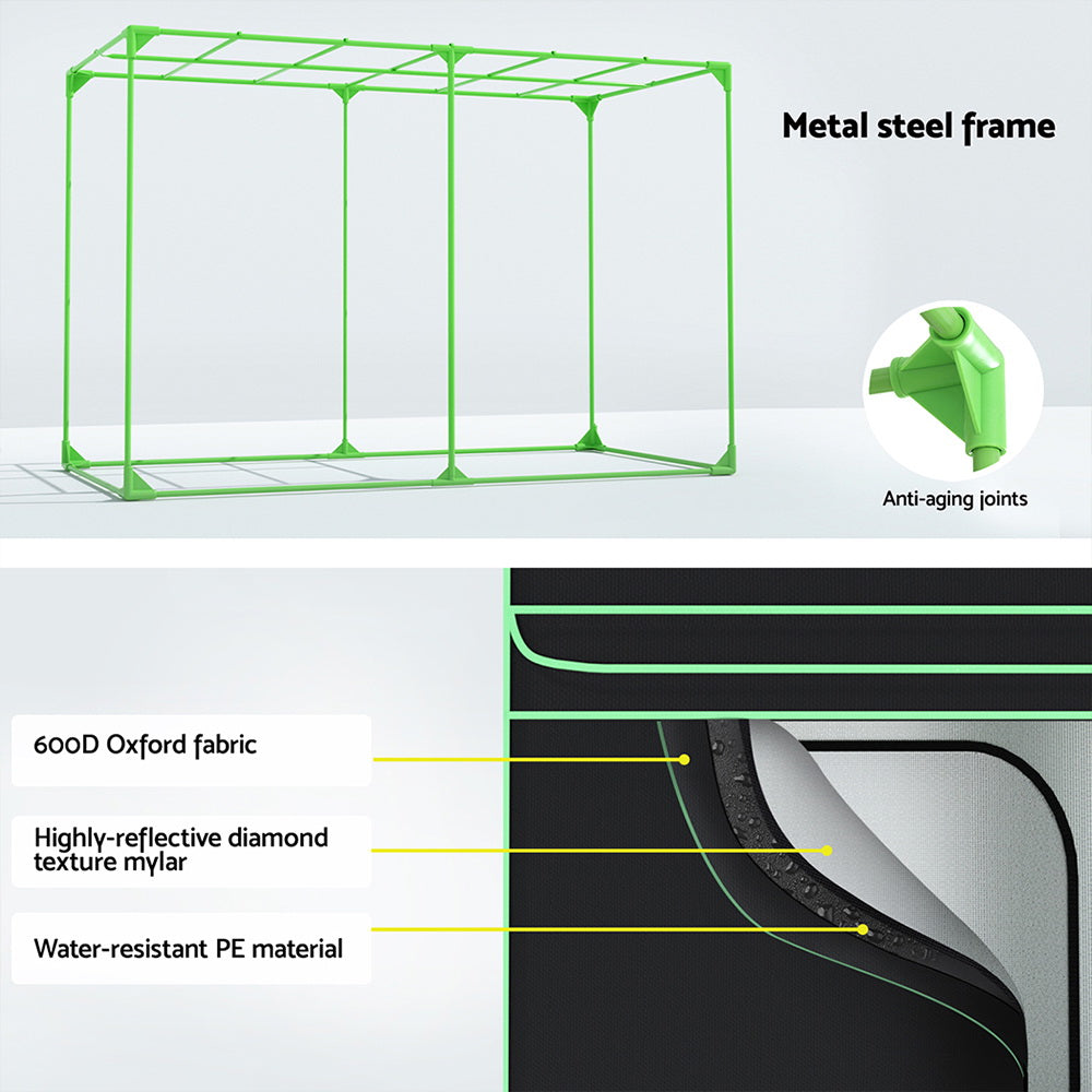 Greenfingers Grow Tent Kits 300x150x200cm Hydroponics Indoor Plant Grow System