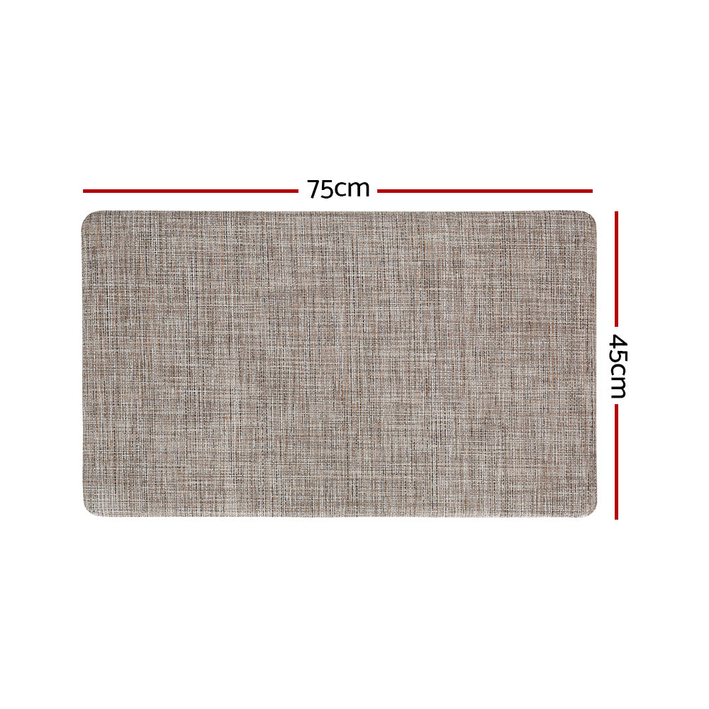 Kitchen Mat 45x75cm Textilene Floor Rug Carpet Non-slip