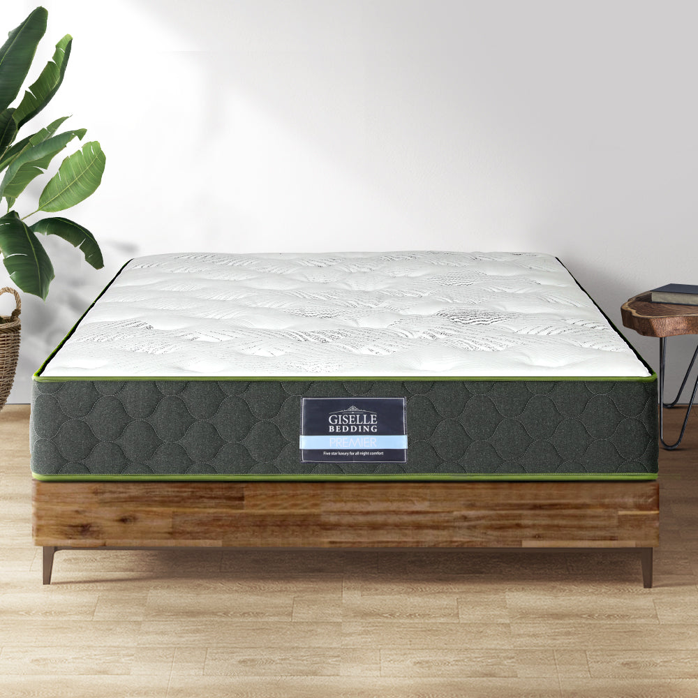 Bedding 25cm Mattress Green Tea Foam Double