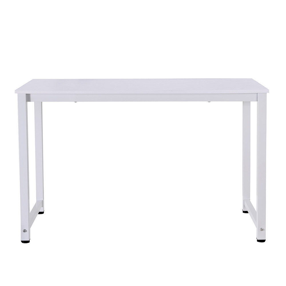 Computer Desk Home Office Study Table White 120CM