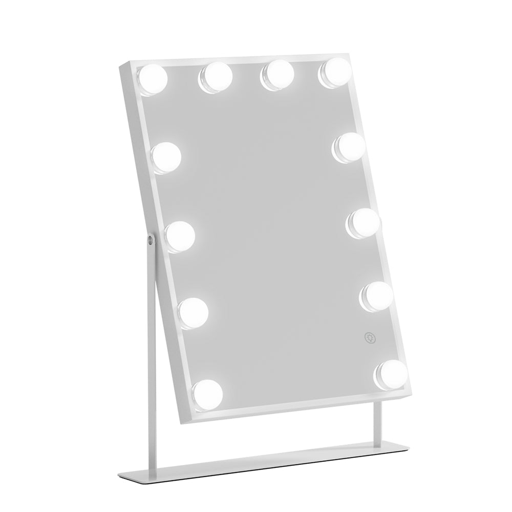 Embellir Bluetooth LED Makeup Mirror Mirrors Lighted Vanity Hollywood 30X40CM