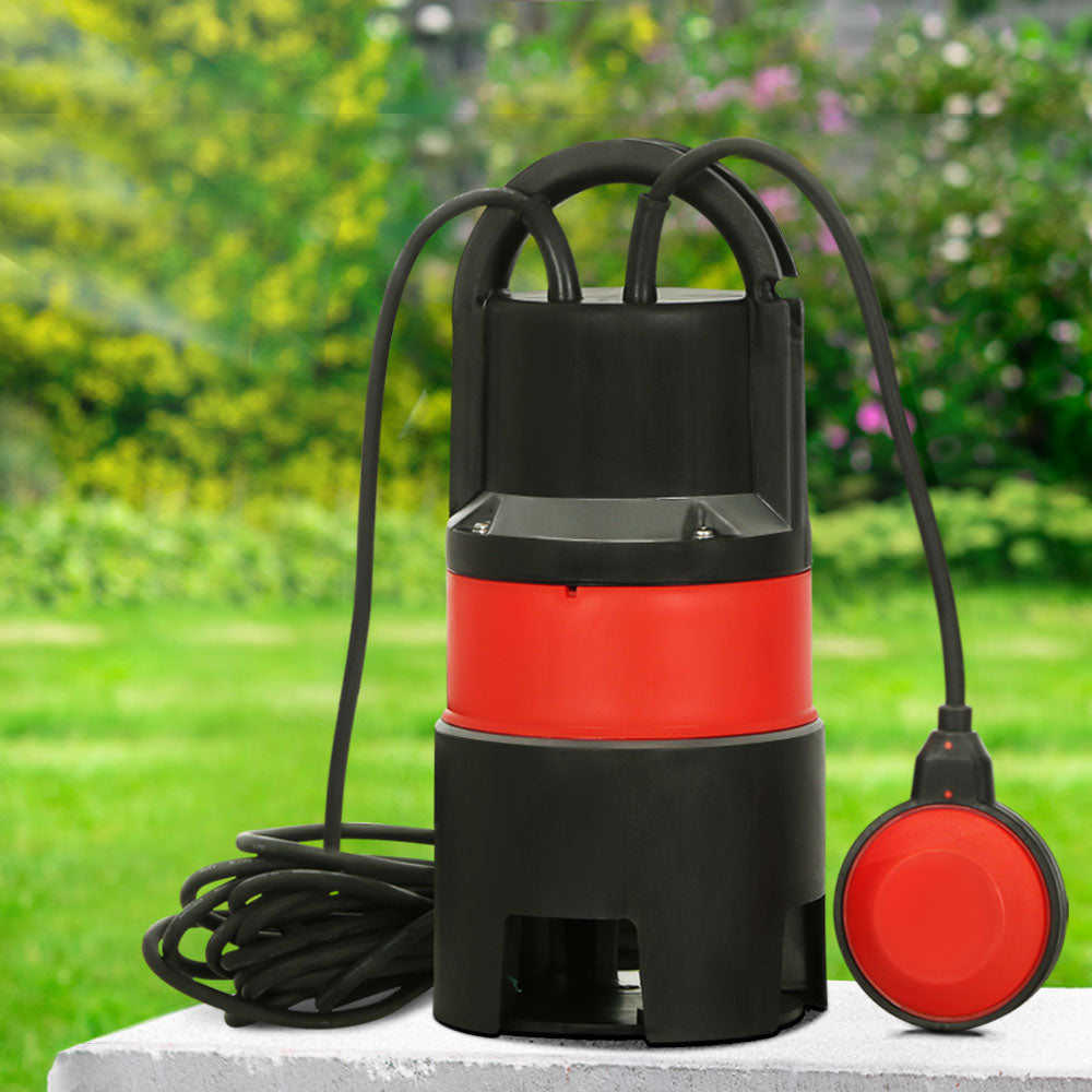 Garden Submersible Pump 550W Dirty Water Bore Tank Well˝ˇSteel Sewerage