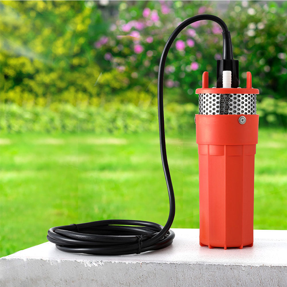 Submersible Solar Water Pump 24V 70M Head Deep Well Bore Self-priming