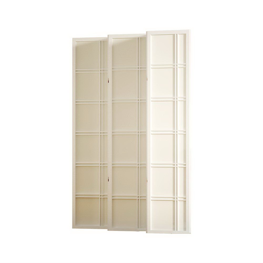 6 Panel Room Divider Screen 265x179cm Nova White