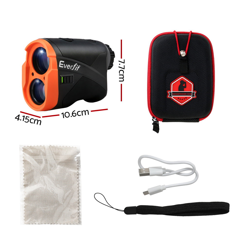 700M Golf Rangefinder Slope On/Off Vibration Alert Orange