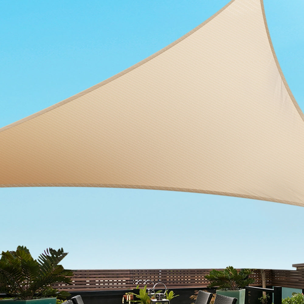 Shade Sail Cloth Triangle Sun Canopy 3.6x3.6x3.6M