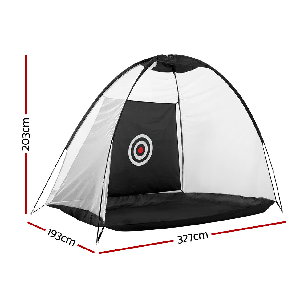 3M Golf Practice Net Portable Training Aid Driving Target Tent Black