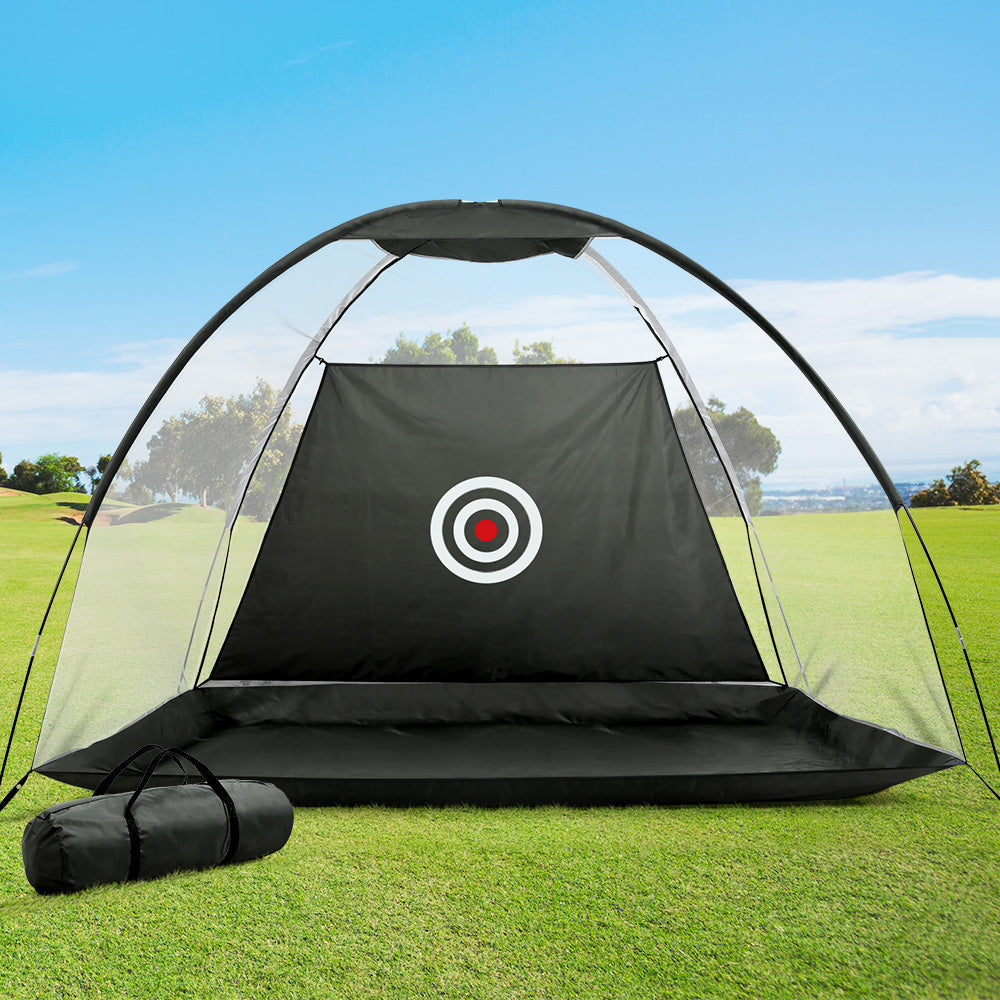 3M Golf Practice Net Portable Training Aid Driving Target Tent Black