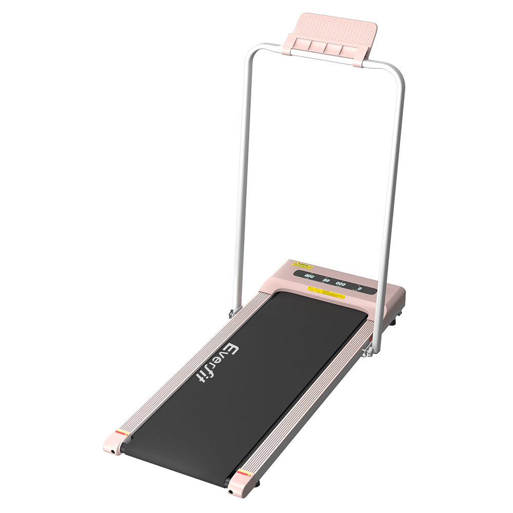 Treadmill Electric Walking Pad Home Gym Office Fitness 380mm Pink