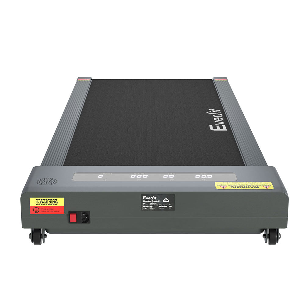 Treadmill Electric Walking Pad Home Gym Office Fitness 400mm Grey