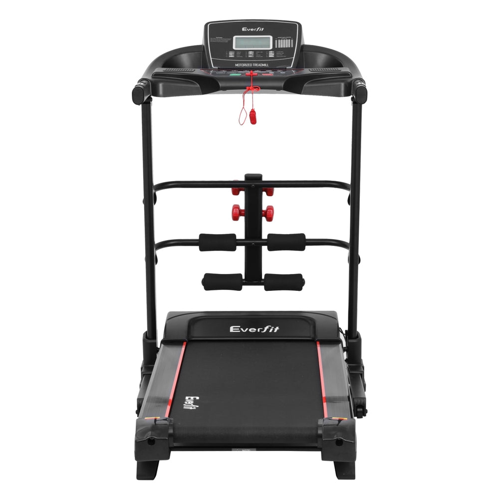 Everfit Treadmill Electric Home Gym Fitness Exercise Machine w/ Sit Up Bar 420mm