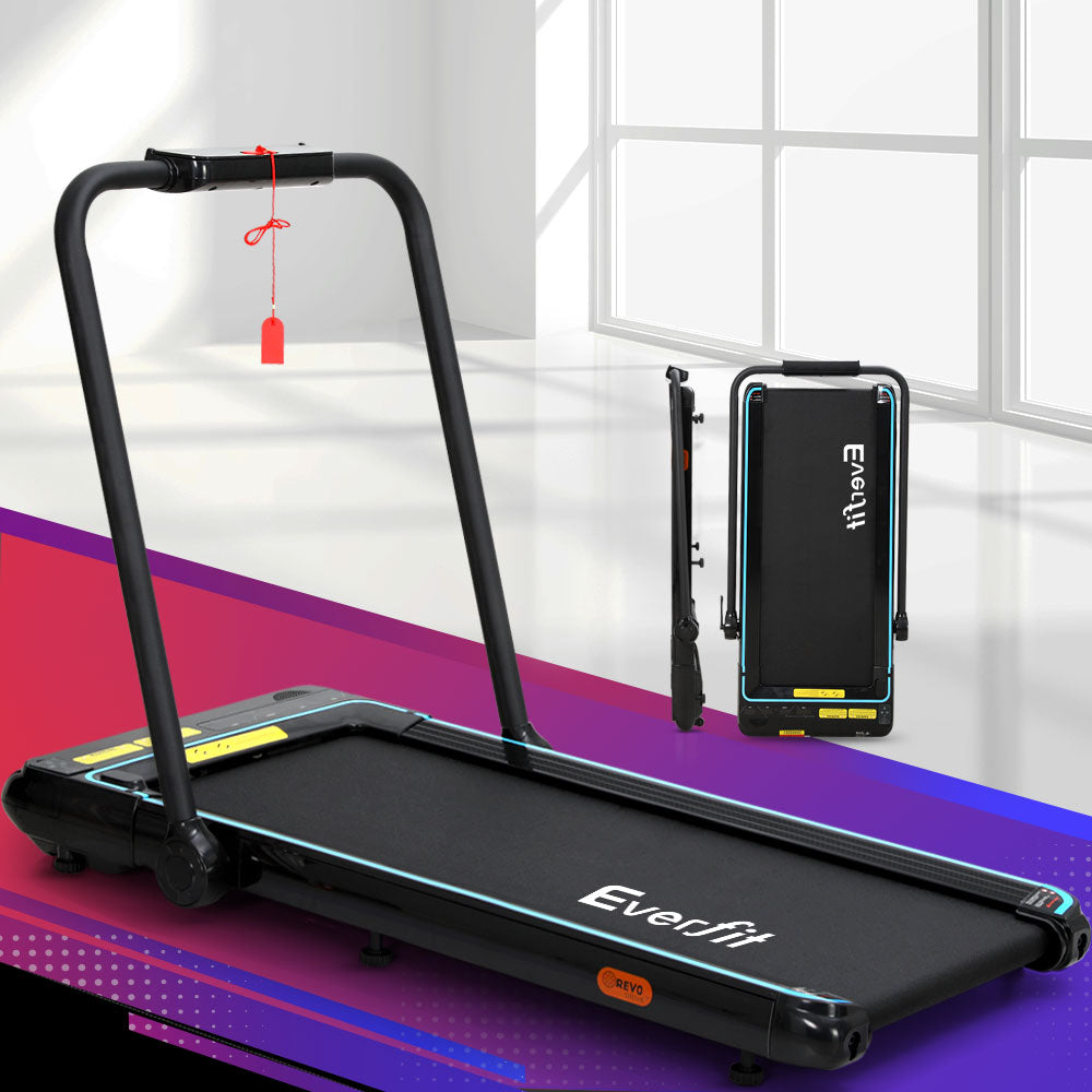 Treadmill Electric Walking Pad Home Gym Office Fitness 420mm Remote