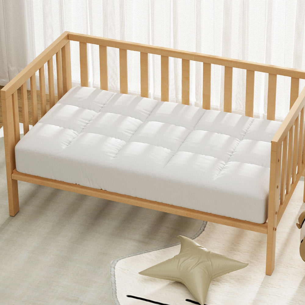 Bedding Mattress Topper Pillowtop Bamboo - Cot