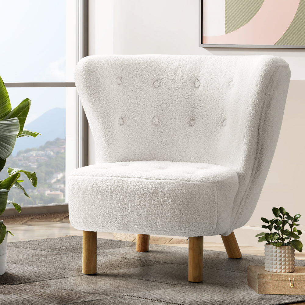 Armchair Lounge Accent Chair Armchairs Couch Chairs Sofa Bedroom White