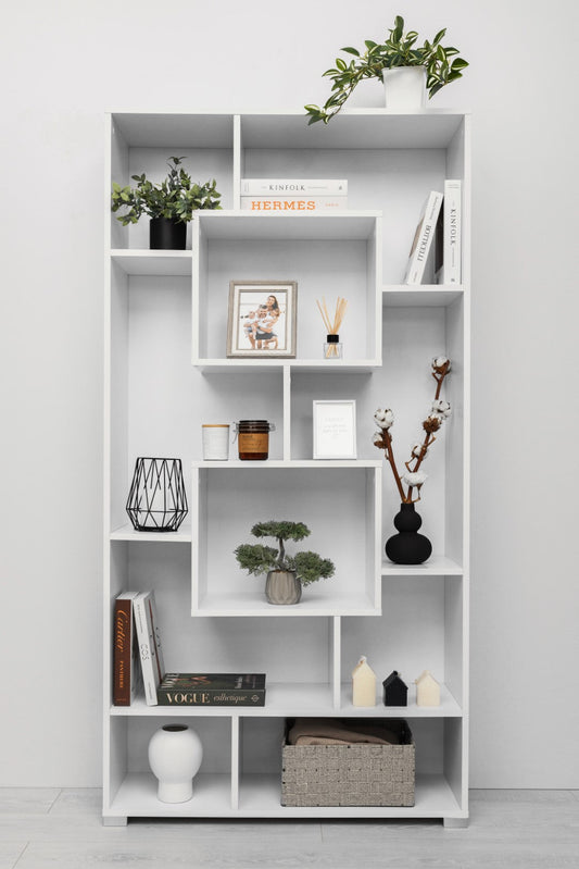 MALAGA DISPLAY SHELF - WHITE