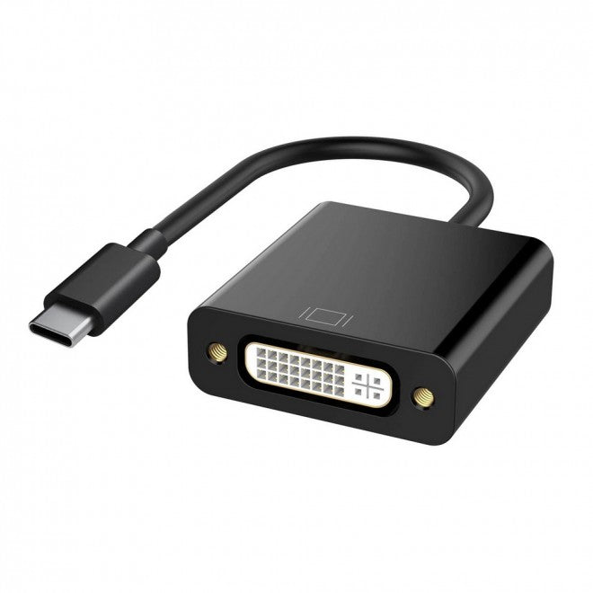 SIMPLECOM DA103 USB-C to DVI Adapter Full HD 1080p