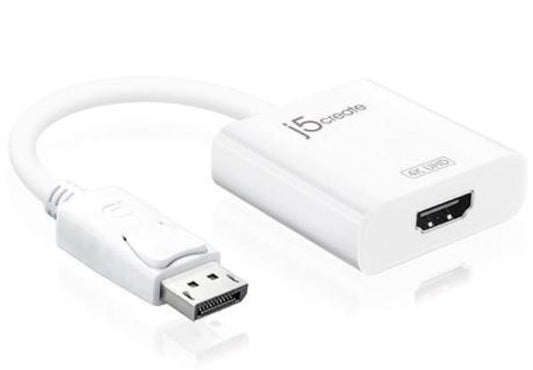 J5create JDA158 DisplayPort DP to 4K HDMI Active Adapter