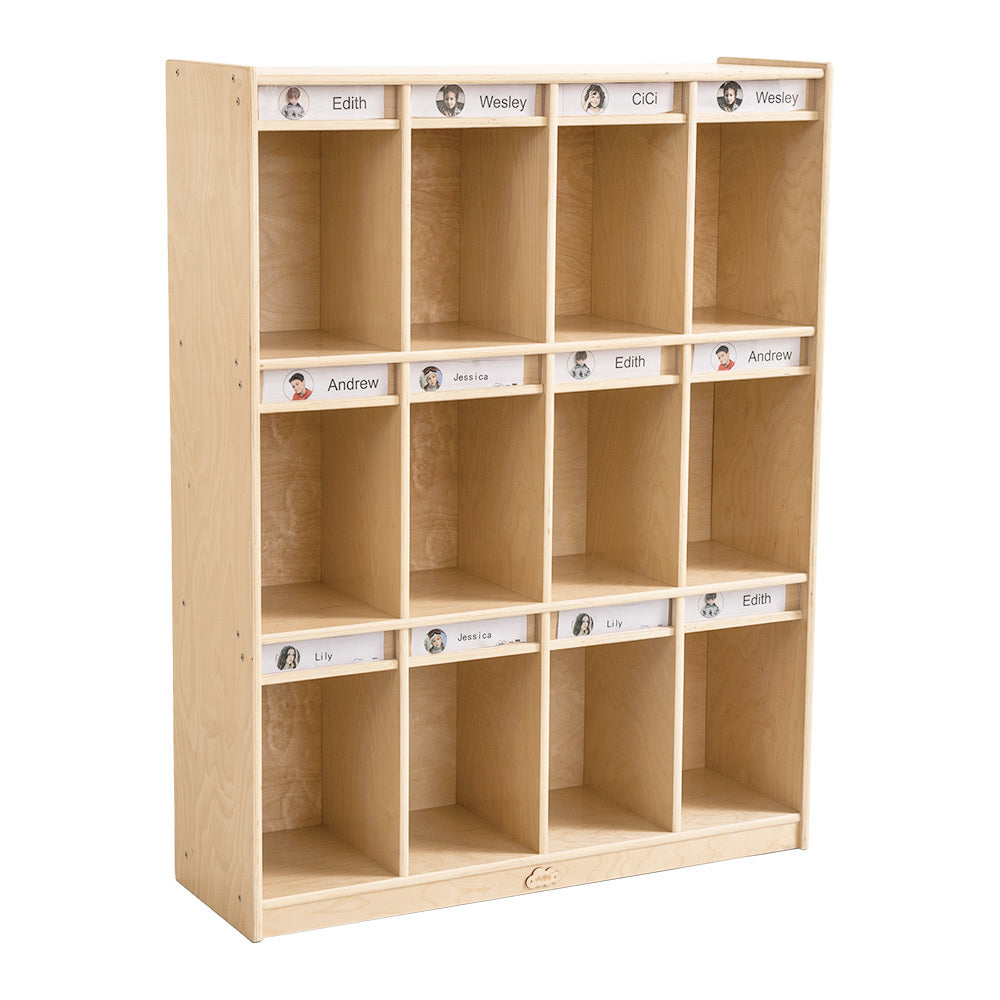 Bag Locker Storage Cabinet 12 Cubbies - Jooyes