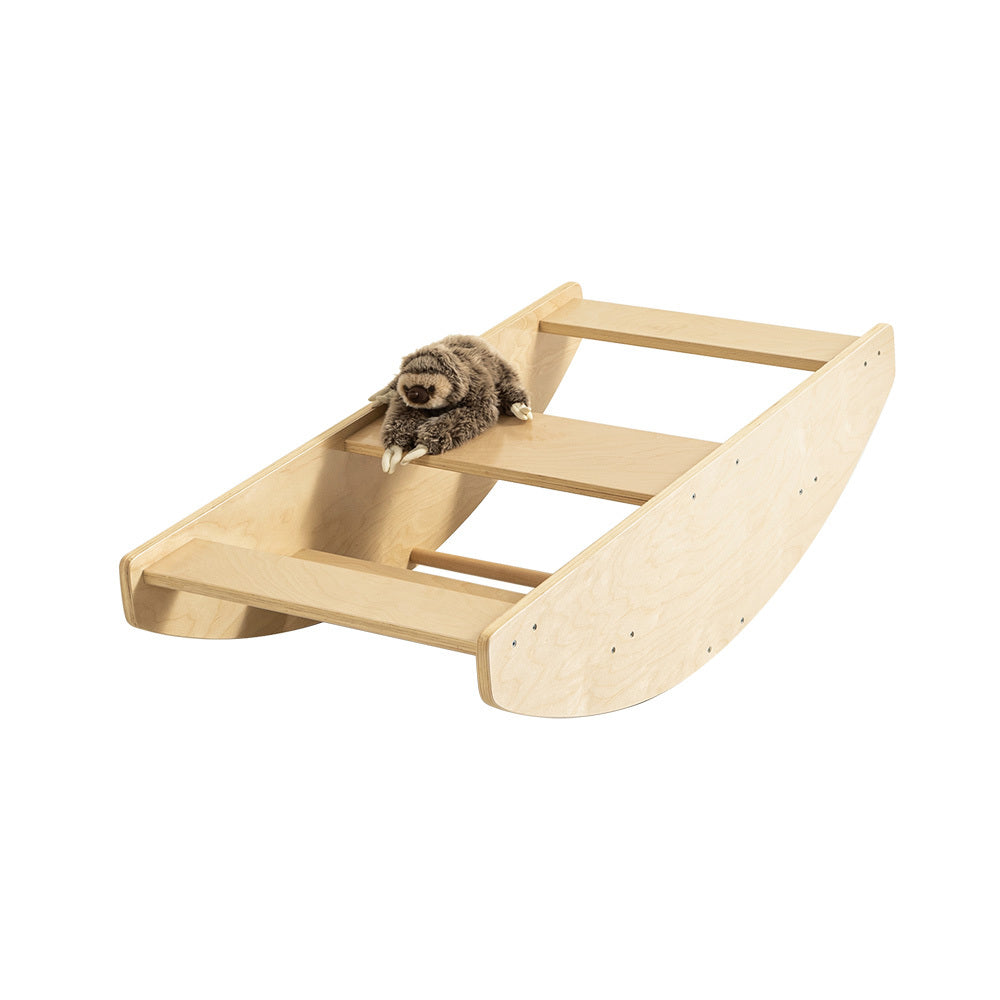 Jooyes Toddler Wooden Rocking Boat Climber