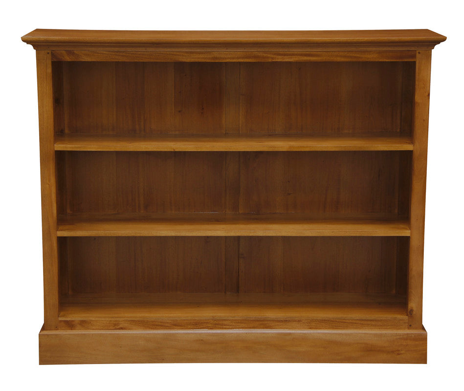 Tasmania Half Size Bookcase - Large (Light Pecan)