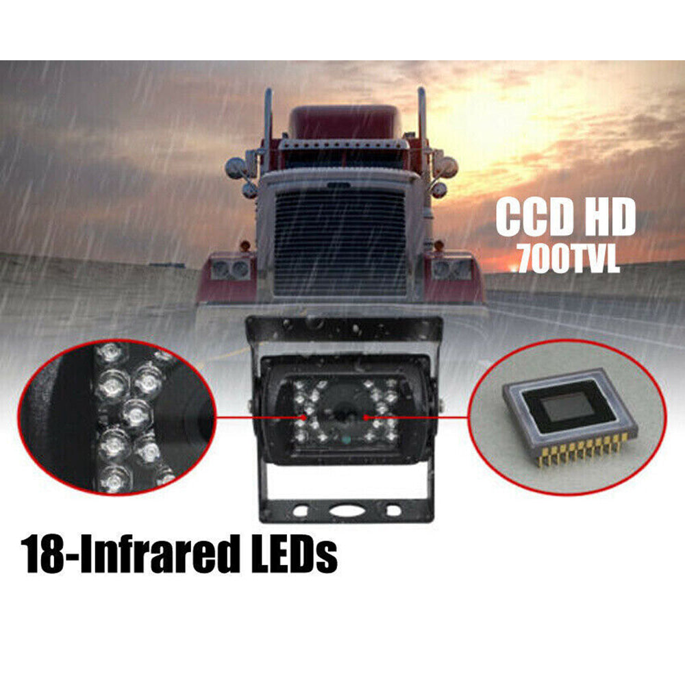 7'' Waterproof Monitor Reversing  Kit For Truck Caravan