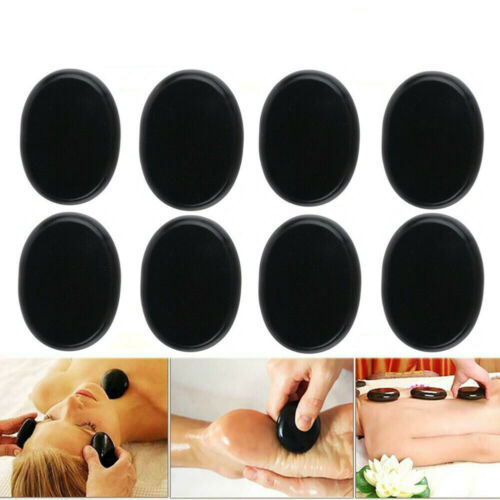 16 Pcs Hot Massage Basalt Stone Volcanic Stones Kit Rock SPA Oiled Massager Salon