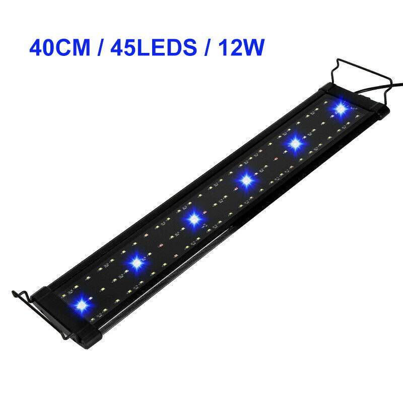 40cm Aquarium Light Lighting Full Spectrum Aqua Plant Fish Tank Bar LED Lamp