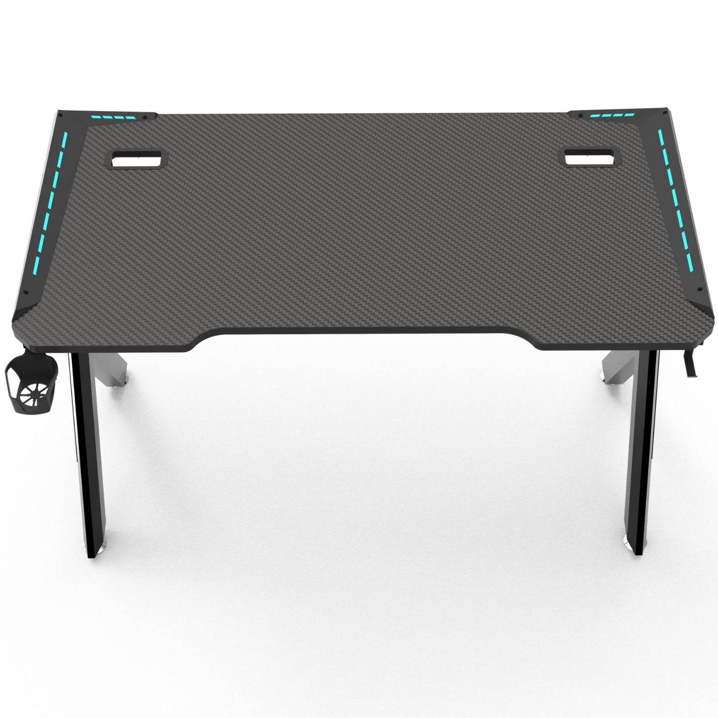 RGB Gaming Desk Y Shape Black 120cm