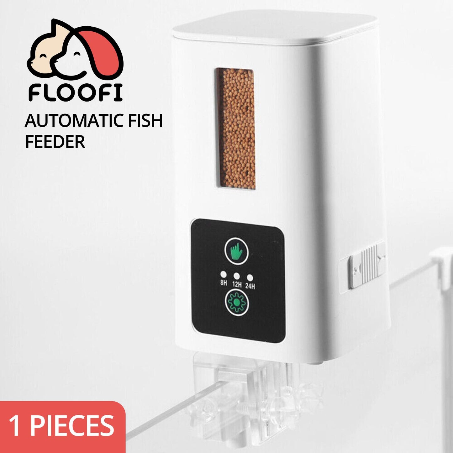 400ML Automatic Fish Feeder (White)