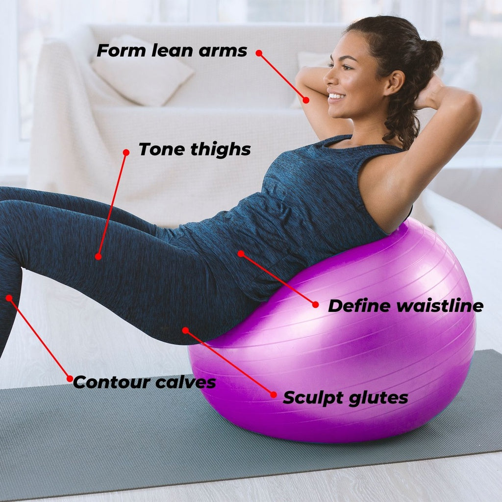 Yoga Ball 75cm (Red)