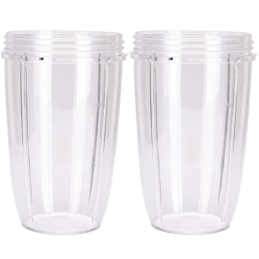 2x For Nutribullet Colossal Big Large Tall Cup 32 Oz - Nutri 600 and 900 Models