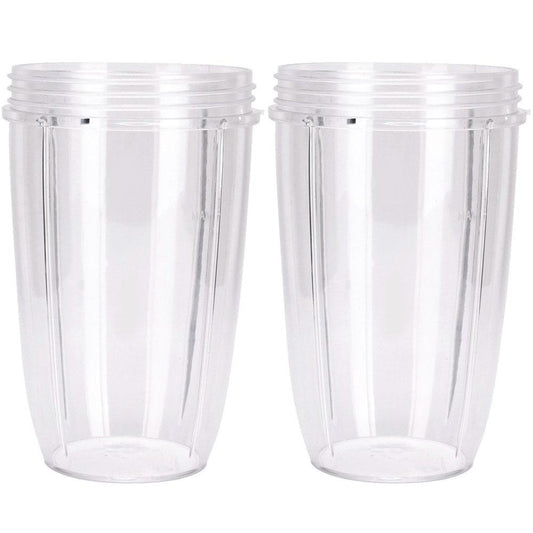 2x For Nutribullet Colossal Big Large Tall Cup 32 Oz - Nutri 600 and 900 Models