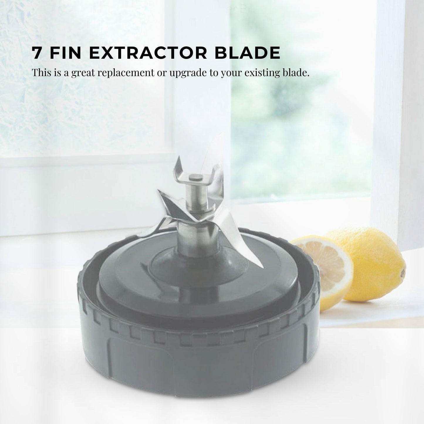 For Nutri Ninja Extractor Blade - 7 Fin Connection Replacement Blender Parts