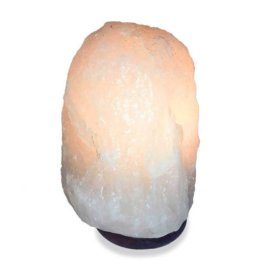 12V 12W 1-2Kg Himalayan White Salt Lamp Crystal Rock Natural Shape Unique Lamps