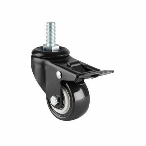 Lockable Desk Casters Single Motor Standing Desk Wheels