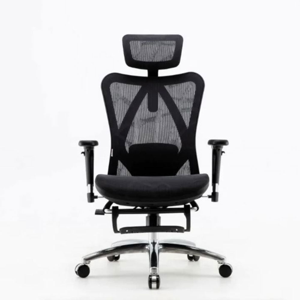 Sihoo M57 Ergonomic Office Chair, Computer Chair Desk Chair High Back Chair Breathable,3D Armrest and Lumbar Support Black without Foodrest