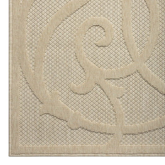 Alpha Outdoor Rug - Cream - 120x170