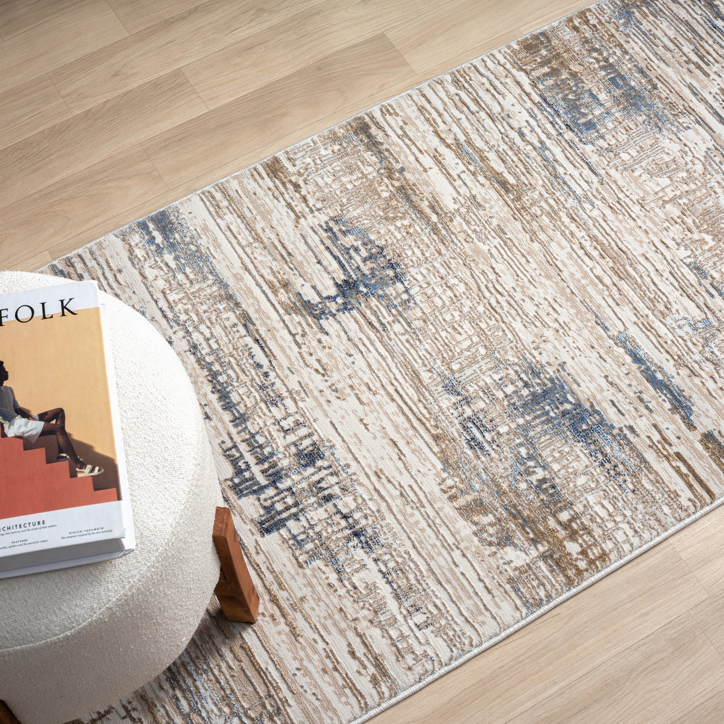 Grande Jacquard Rug - Stone - 120x170