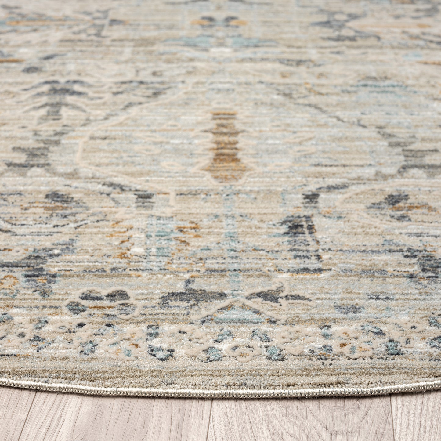 Aubre Contemporary Area Rug - Taupe - 120x180