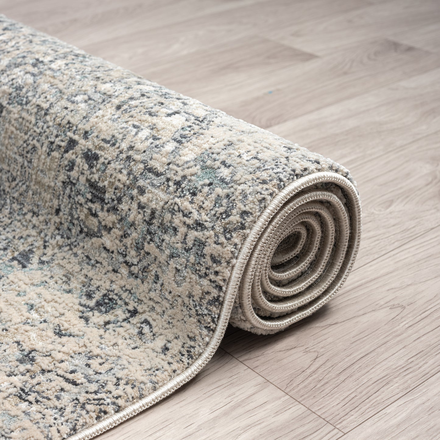 Aubre Contemporary Area Rug - Sand - 160x160